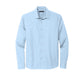Mercer+Mettle® Long Sleeve Stretch Woven Shirt - Air Blue End On End