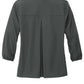 Mercer+Mettle® Women's Stretch Crepe 3/4-Sleeve Blouse - Anchor Grey