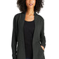 Port Authority® Women's Microterry Cardigan - Charcoal