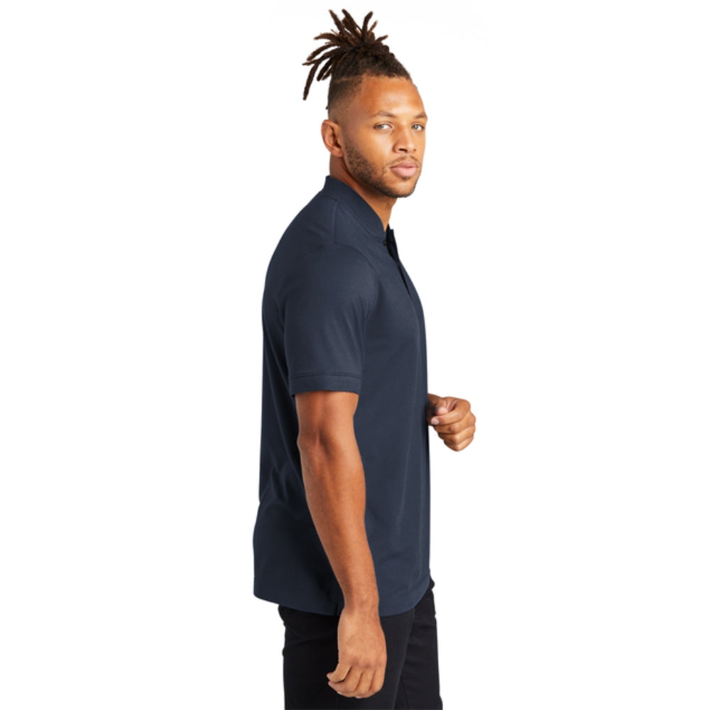 Mercer+Mettle® Stretch Pique Henley - Night Navy
