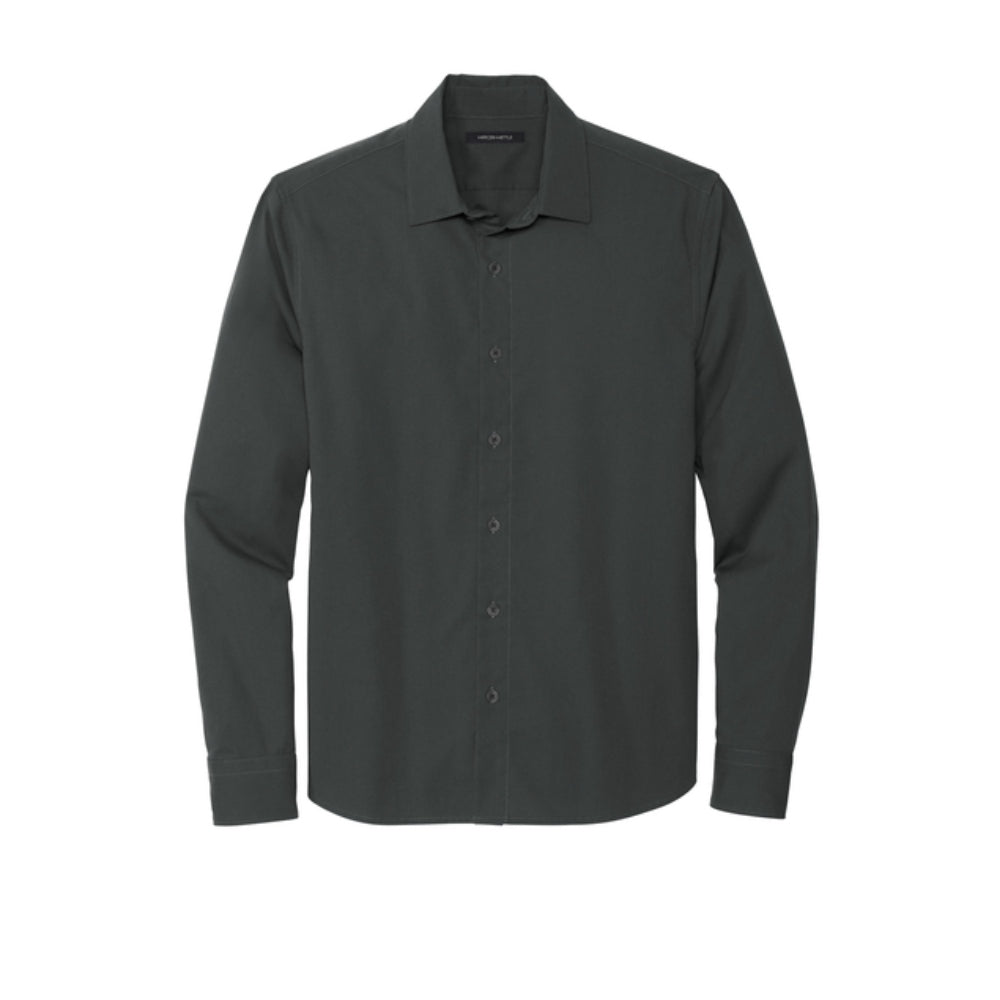 Mercer+Mettle® Long Sleeve Stretch Woven Shirt - Anchor Grey
