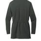 Port Authority® Women's Microterry Cardigan - Charcoal