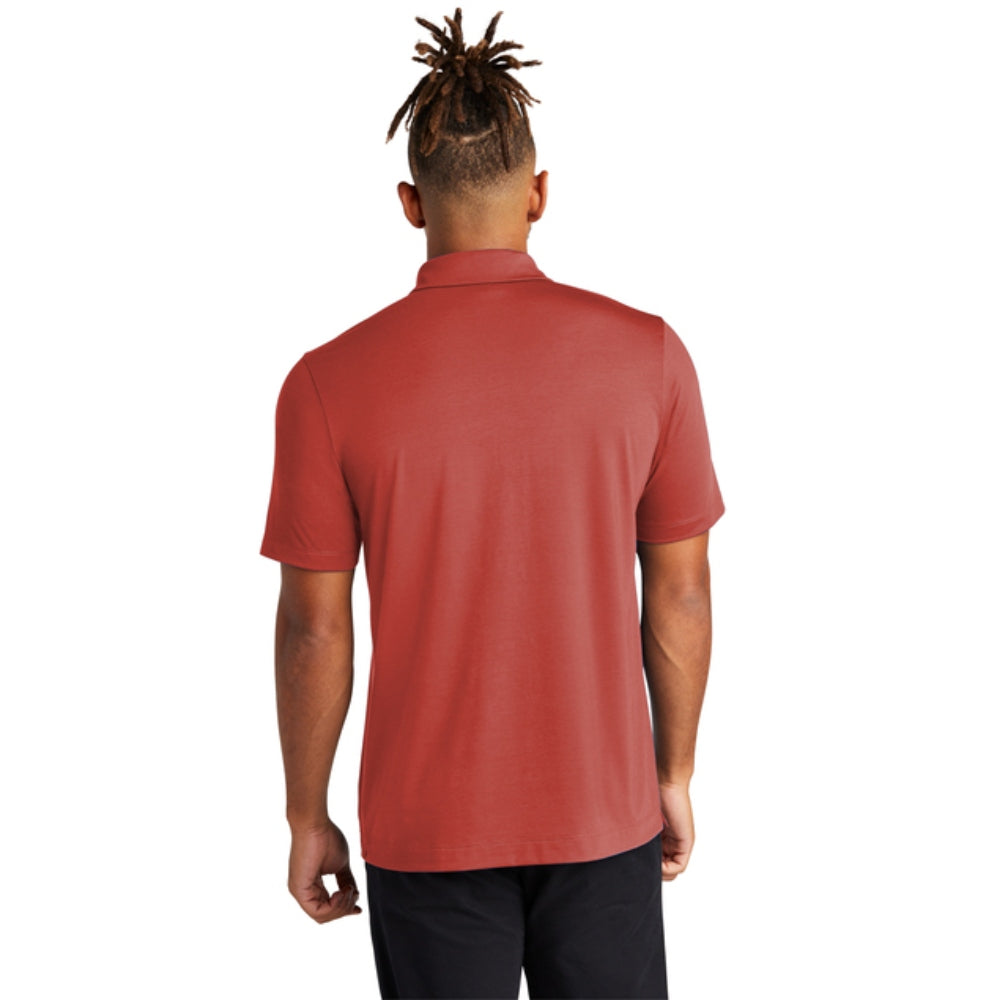Mercer+Mettle® Stretch Jersey Polo - Terracotta
