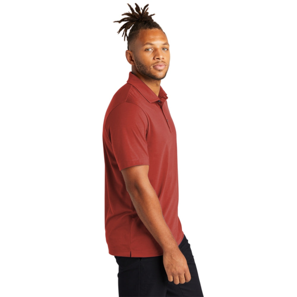 Mercer+Mettle® Stretch Jersey Polo - Terracotta
