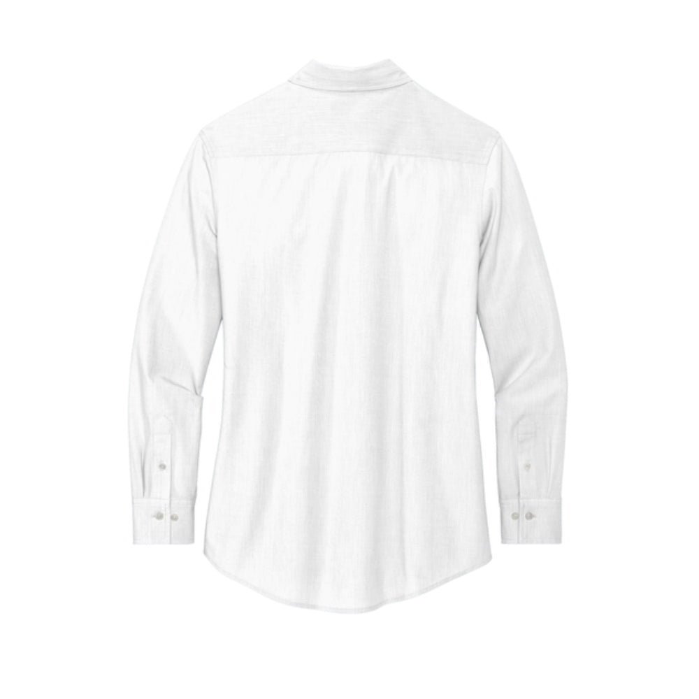Mercer+Mettle® Women’s Long Sleeve Stretch Woven Shirt - White