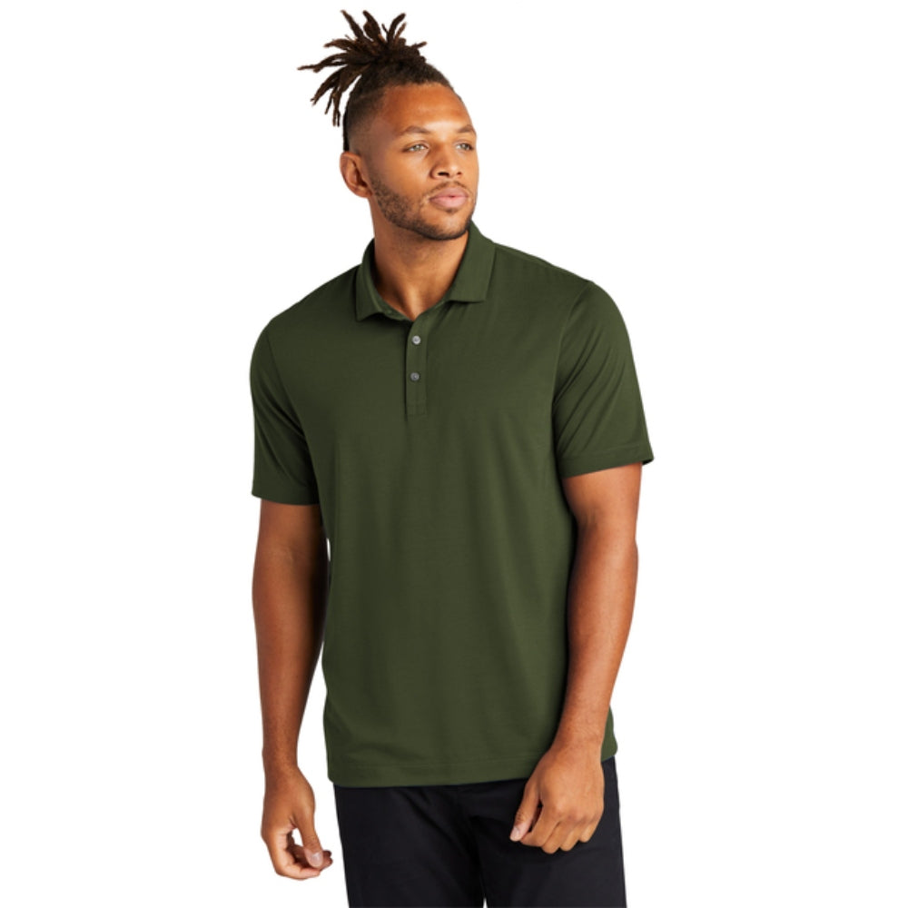 Mercer+Mettle® Stretch Jersey Polo - Townsend Green