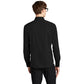 Mercer+Mettle® Long Sleeve Stretch Woven Shirt - Deep Black