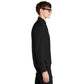Mercer+Mettle® Long Sleeve Stretch Woven Shirt - Deep Black