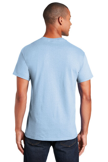 Ultra Cotton® 100% US Cotton T-Shirt with Pocket- Light Blue