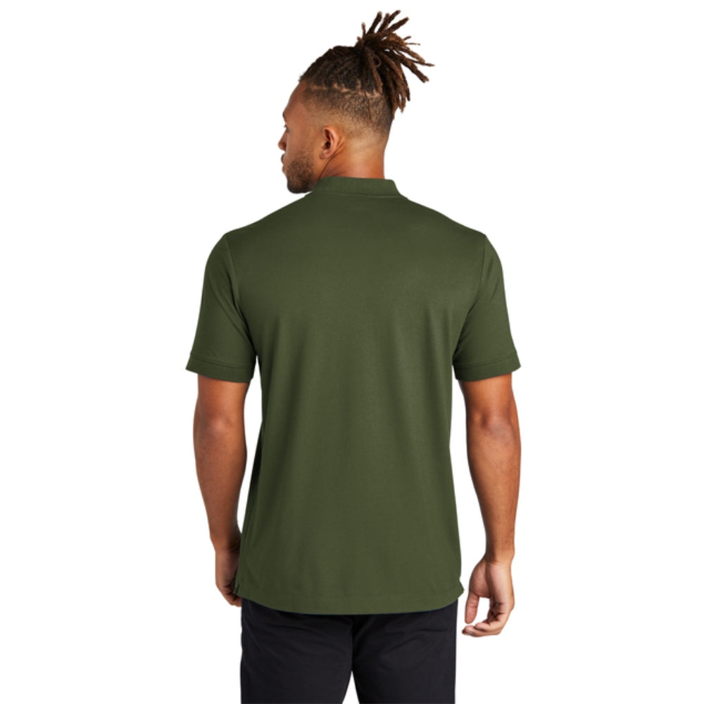 Mercer+Mettle® Stretch Pique Henley - Townsend Green