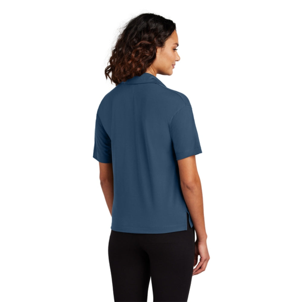 Mercer+Mettle® Women’s Stretch Jersey Polo - Insignia Blue
