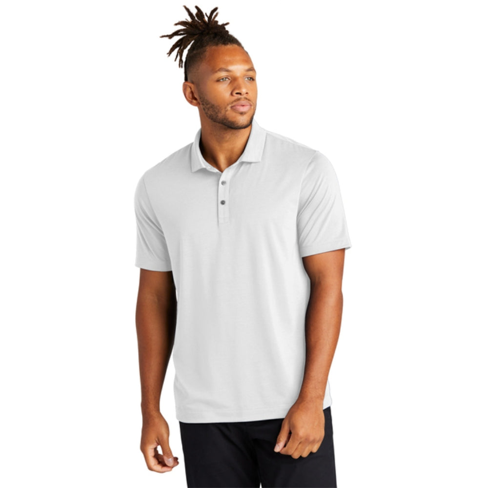 Mercer+Mettle® Stretch Jersey Polo - White