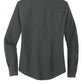Mercer+Mettle® Women's Stretch Crepe Long Sleeve Camp Blouse - Anchor Grey