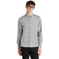 Mercer+Mettle® Long Sleeve Stretch Woven Shirt - Gusty Grey End on End