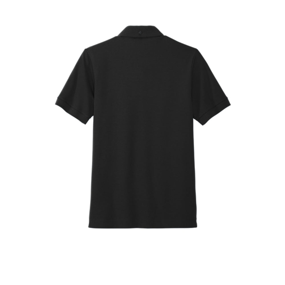 Mercer+Mettle® Stretch Heavyweight Pique Polo - Deep Black