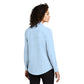 Mercer+Mettle® Women’s Long Sleeve Stretch Woven Shirt - Air Blue End on End