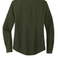 Mercer+Mettle® Women's Stretch Crepe Long Sleeve Camp Blouse - Townsend Green