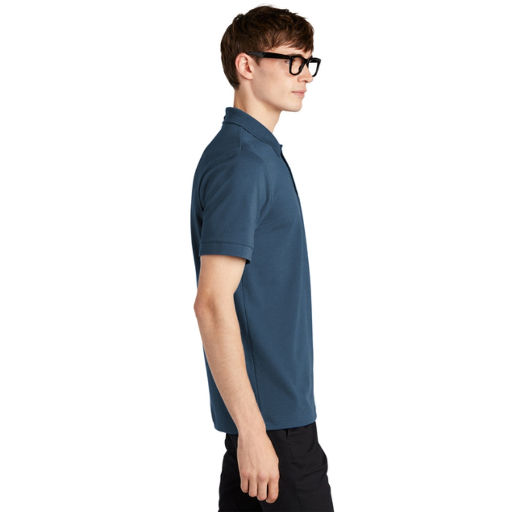 Mercer+Mettle® Stretch Heavyweight Pique Polo - Insignia Blue