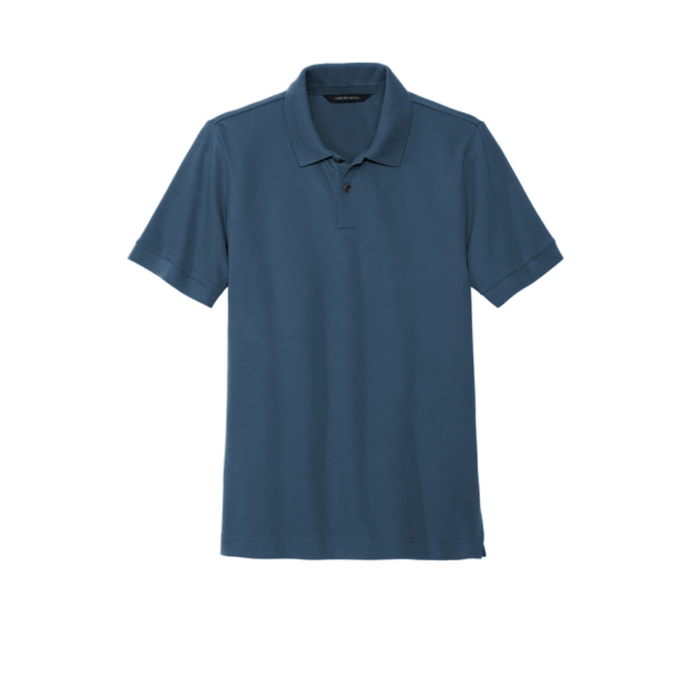 Mercer+Mettle® Stretch Heavyweight Pique Polo - Insignia Blue
