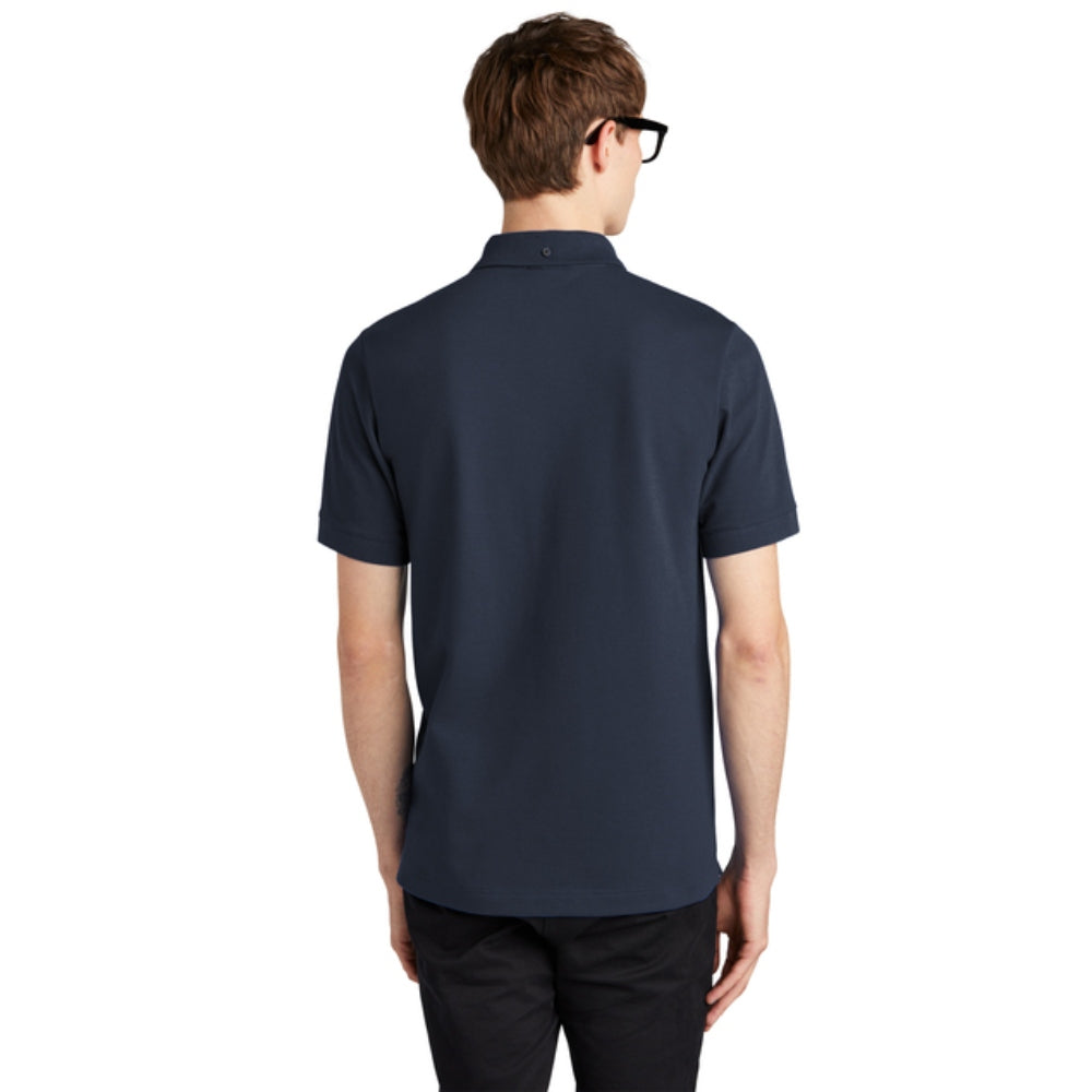 Mercer+Mettle® Stretch Heavyweight Pique Polo - Night Navy