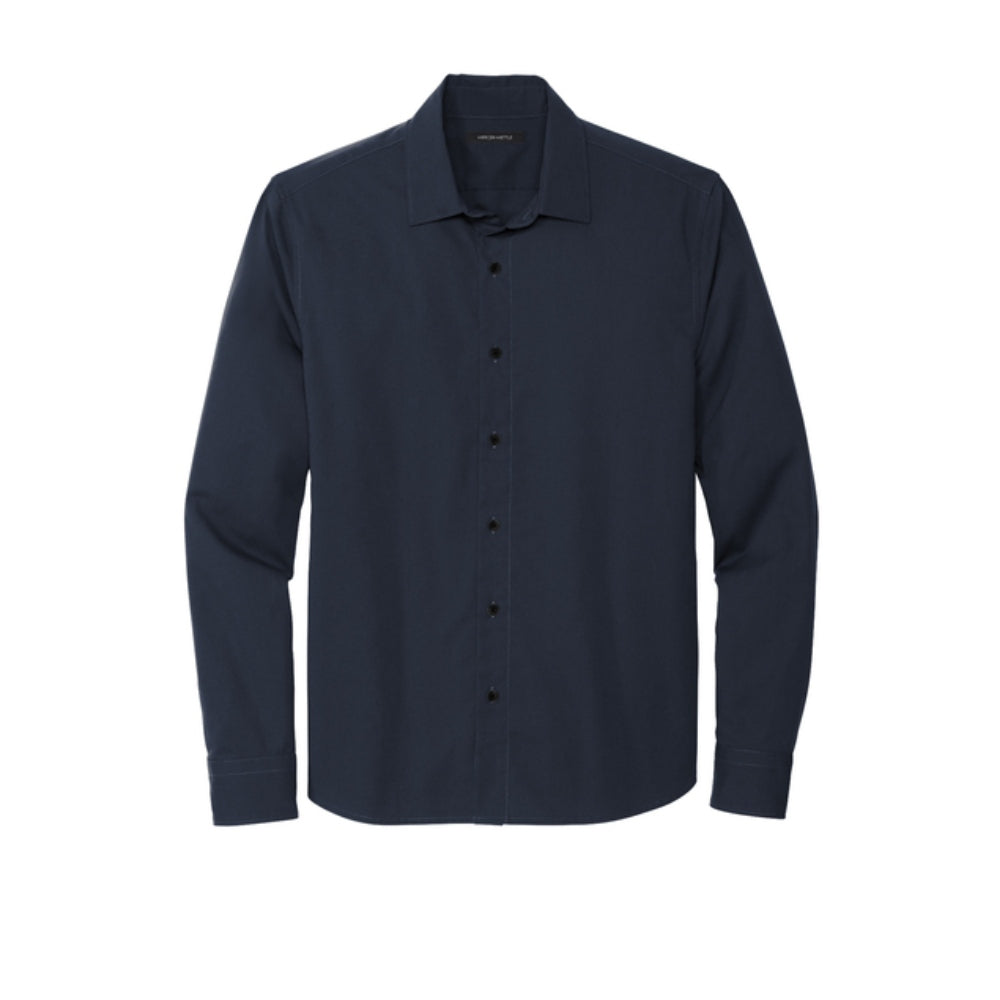 Mercer+Mettle® Long Sleeve Stretch Woven Shirt - Night Navy