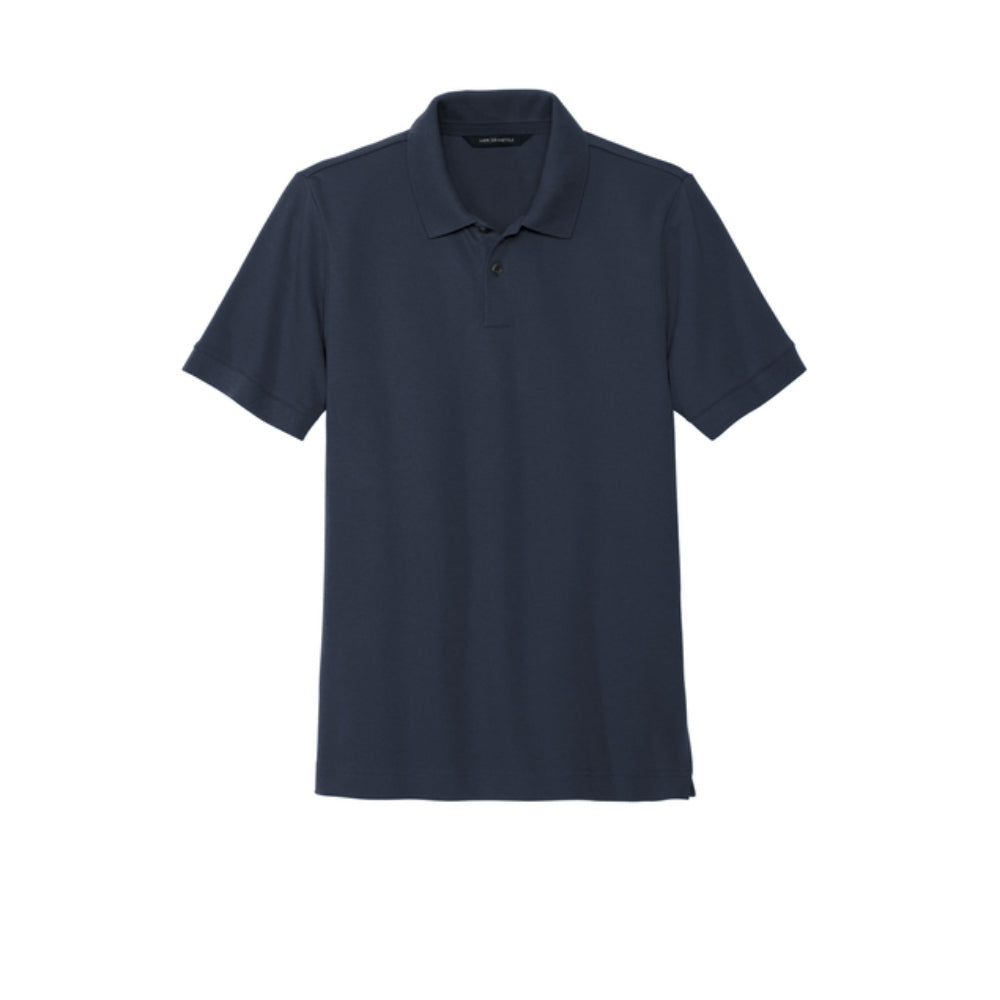 Mercer+Mettle® Stretch Heavyweight Pique Polo - Night Navy
