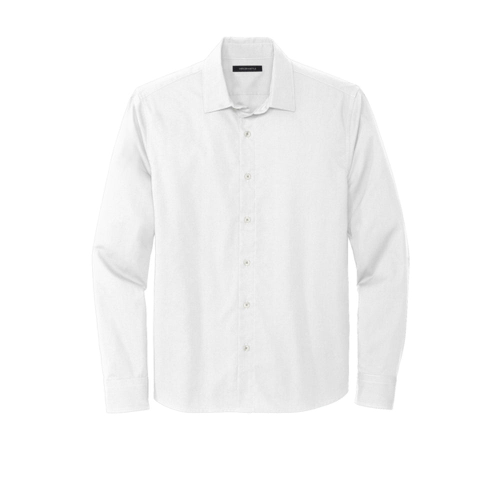 Mercer+Mettle® Long Sleeve Stretch Woven Shirt - White