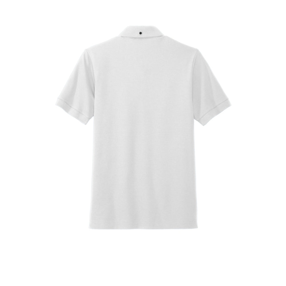 Mercer+Mettle® Stretch Heavyweight Pique Polo - White