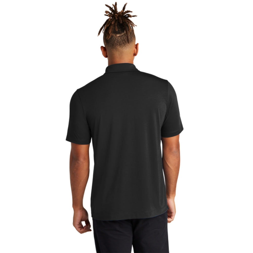 Mercer+Mettle® Stretch Jersey Polo - Deep Black