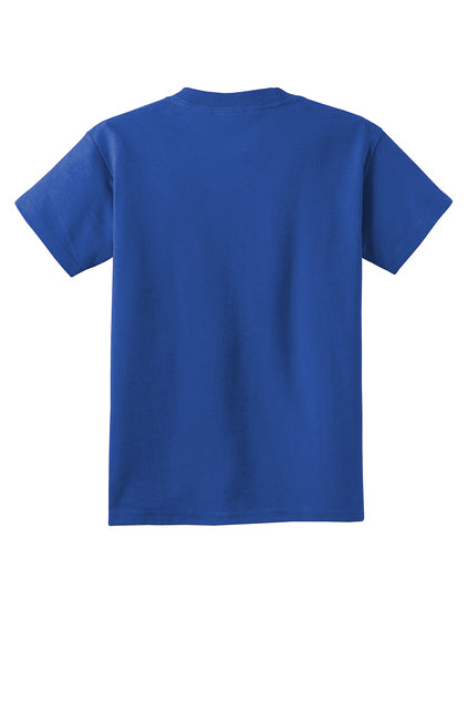 Port & Company® Youth Core Cotton Tee - True Royal