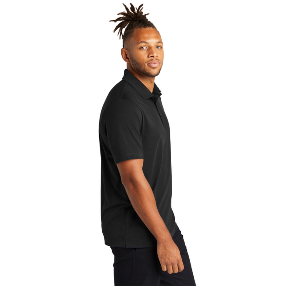 Mercer+Mettle® Stretch Jersey Polo - Deep Black