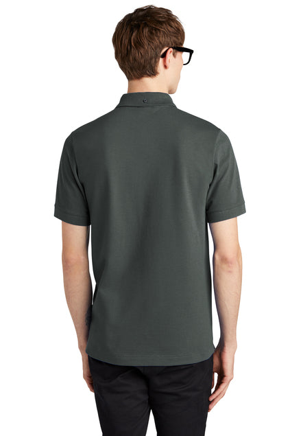 Mercer+Mettle® Stretch Heavyweight Pique Polo - Anchor Grey