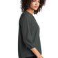 Mercer+Mettle® Women's Stretch Crepe 3/4-Sleeve Blouse - Anchor Grey