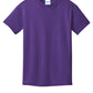 Port & Company® Youth Core Cotton Tee - Team Purple