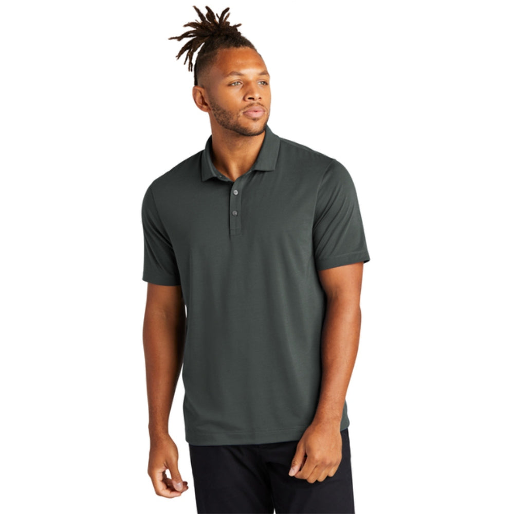 Mercer+Mettle® Stretch Jersey Polo - Anchor Grey