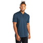 Mercer+Mettle® Stretch Pique Henley - Insignia Blue