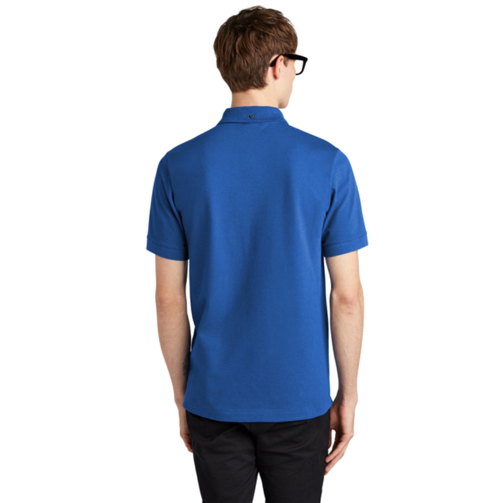 Mercer+Mettle® Stretch Heavyweight Pique Polo - Blue Note