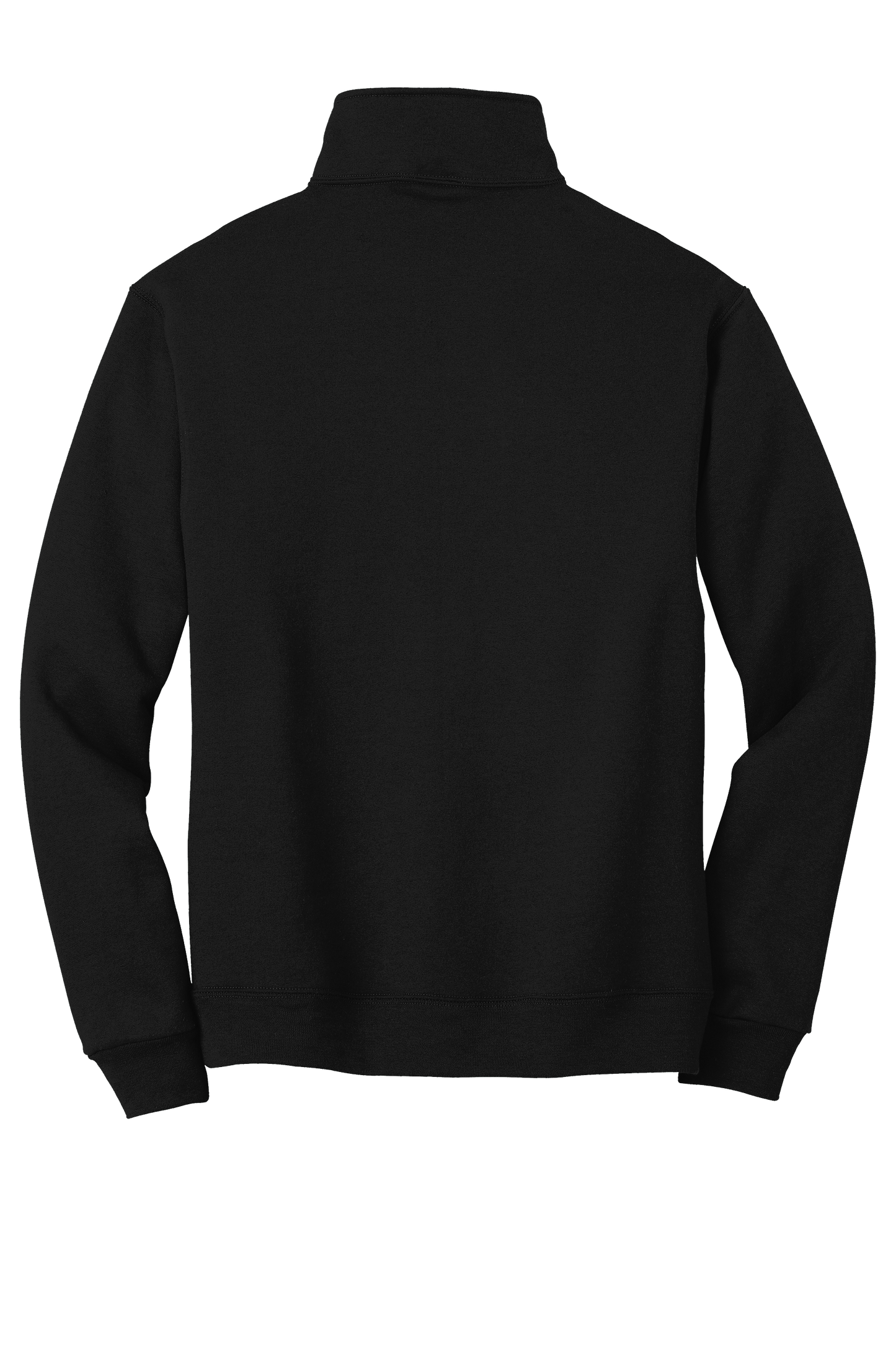 Jerzees® Super Sweats® NuBlend® - 1/4-Zip Sweatshirt with Cadet Collar - Black
