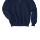 Jerzees® Super Sweats® NuBlend® - 1/4-Zip Sweatshirt with Cadet Collar - Navy