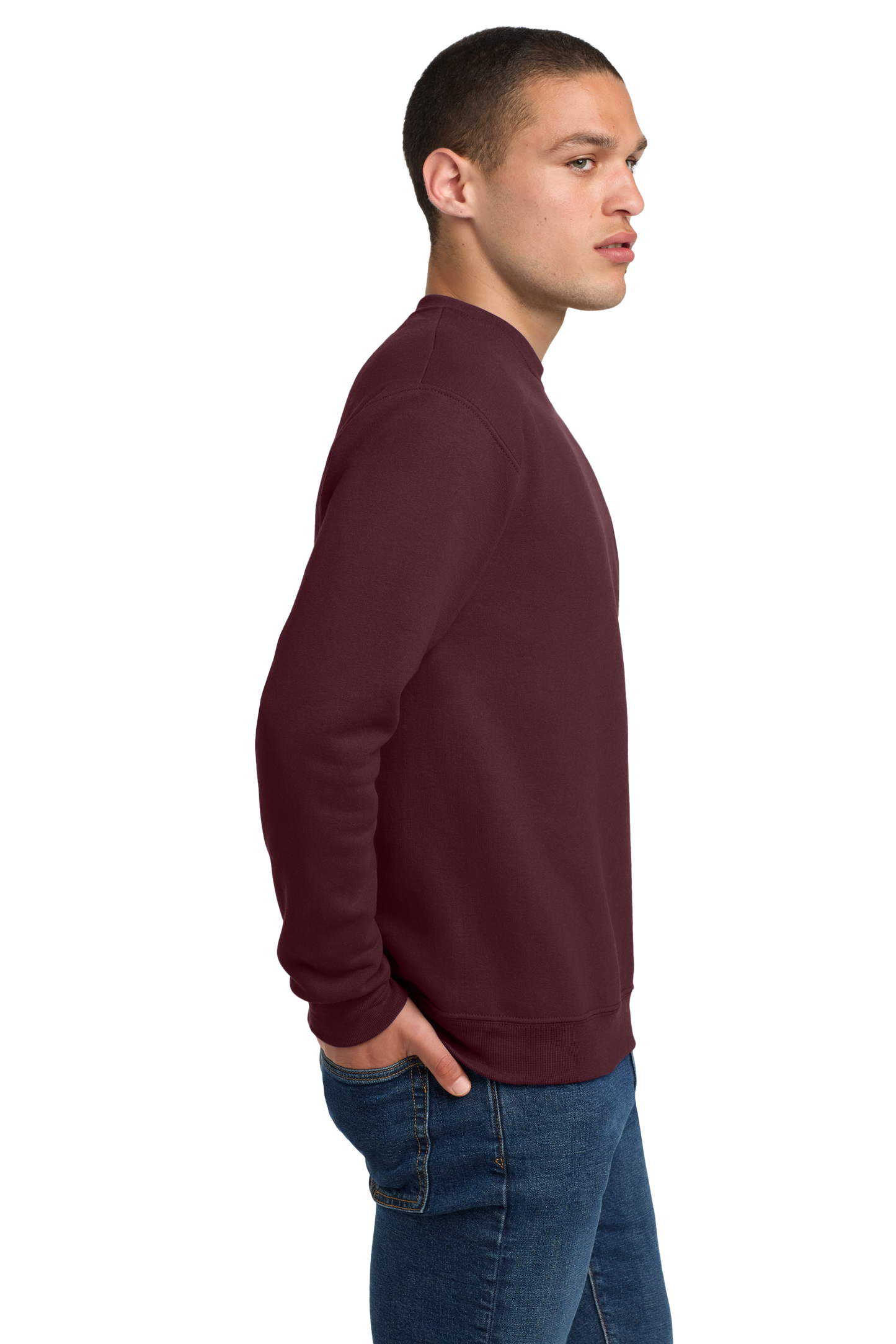 Jerzees® Super Sweats® NuBlend® - Crewneck Sweatshirt - Maroon