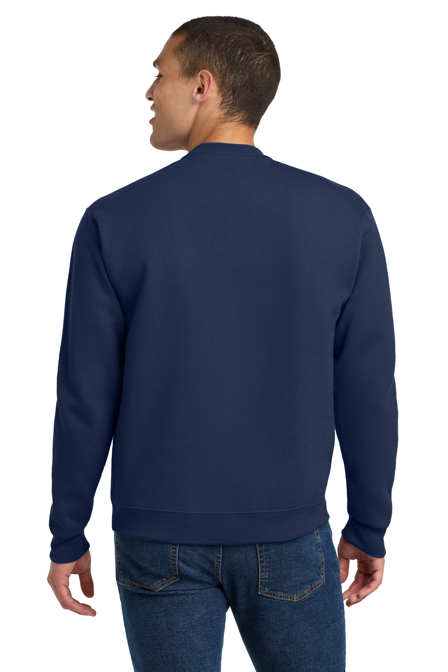 Jerzees® Super Sweats® NuBlend® - Crewneck Sweatshirt - Navy