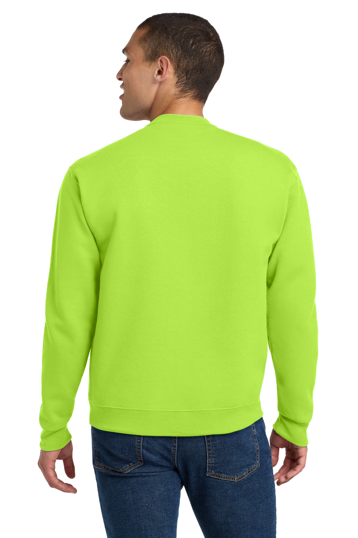 Jerzees® Super Sweats® NuBlend® - Crewneck Sweatshirt - Safety Yellow