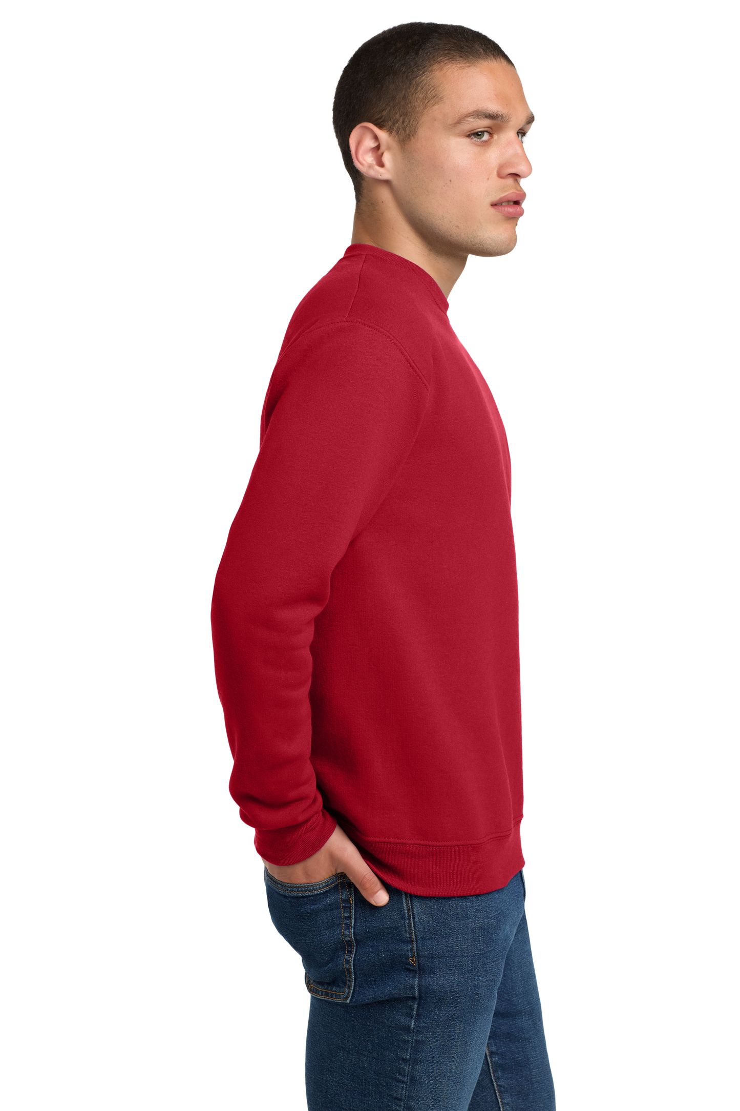 Jerzees® Super Sweats® NuBlend® - Crewneck Sweatshirt - True Red