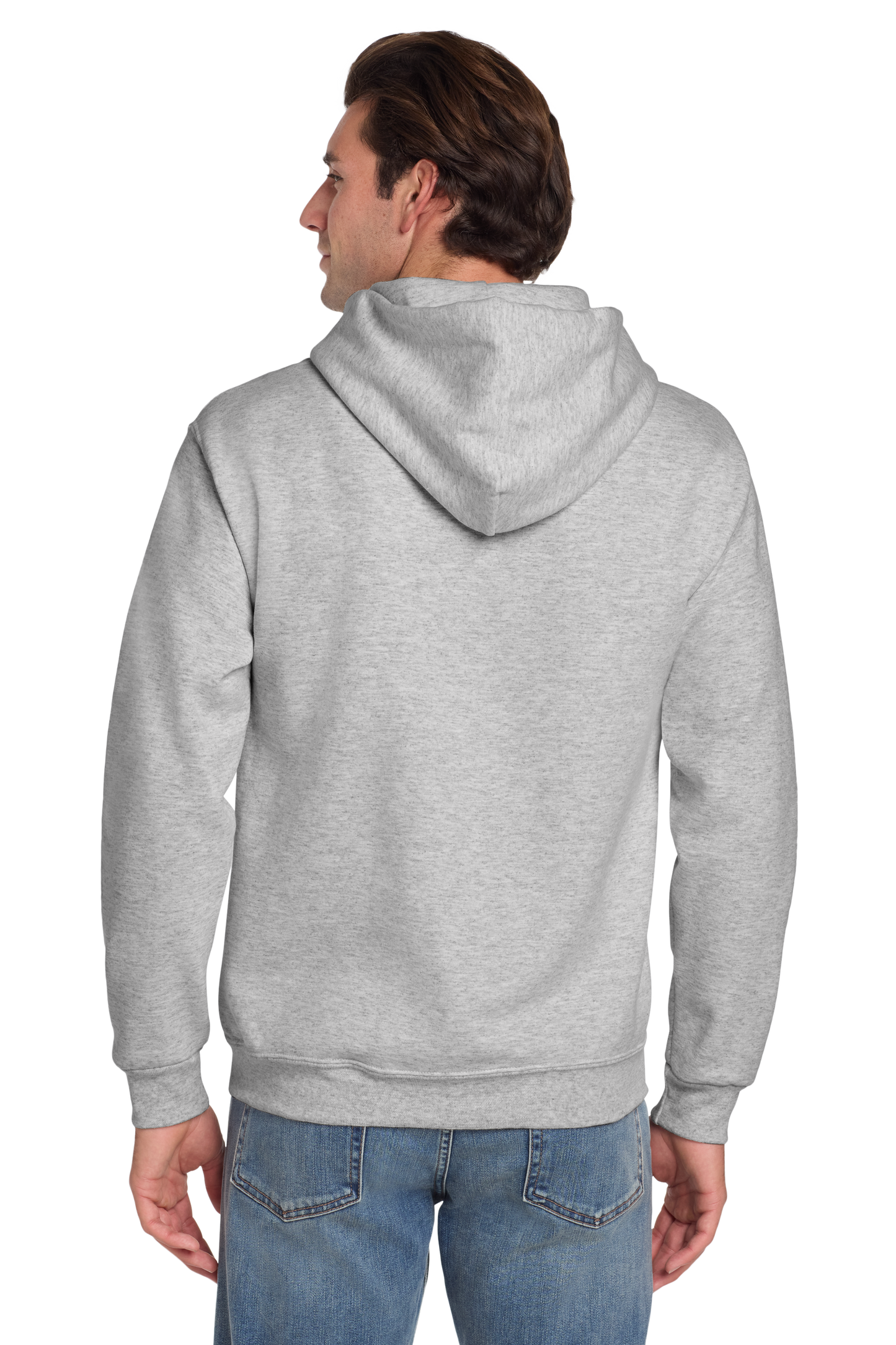 Jerzees® Super Sweats® NuBlend® - Pullover Hooded Sweatshirt - Ash