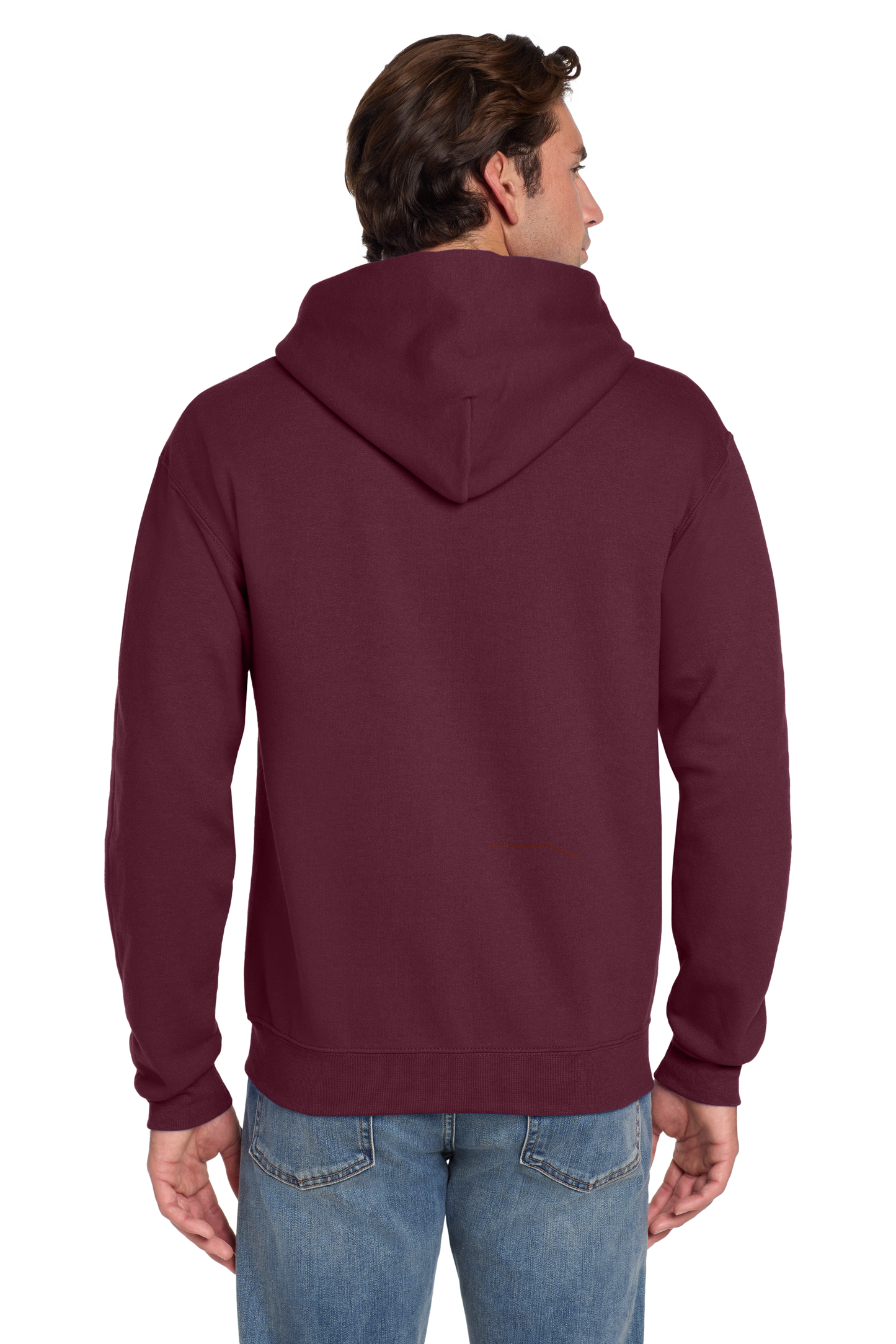 Jerzees® Super Sweats® NuBlend® - Pullover Hooded Sweatshirt - Maroon