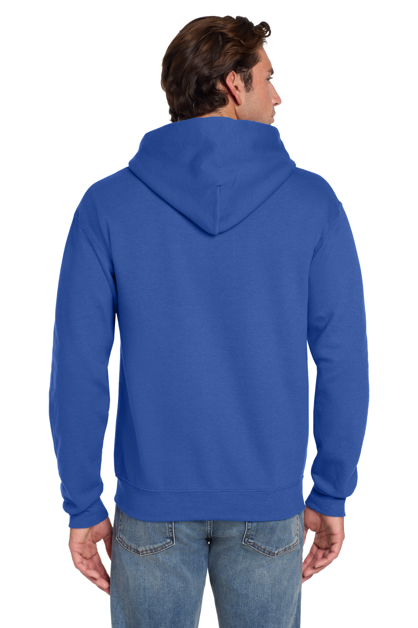 Jerzees® Super Sweats® NuBlend® - Pullover Hooded Sweatshirt - Royal
