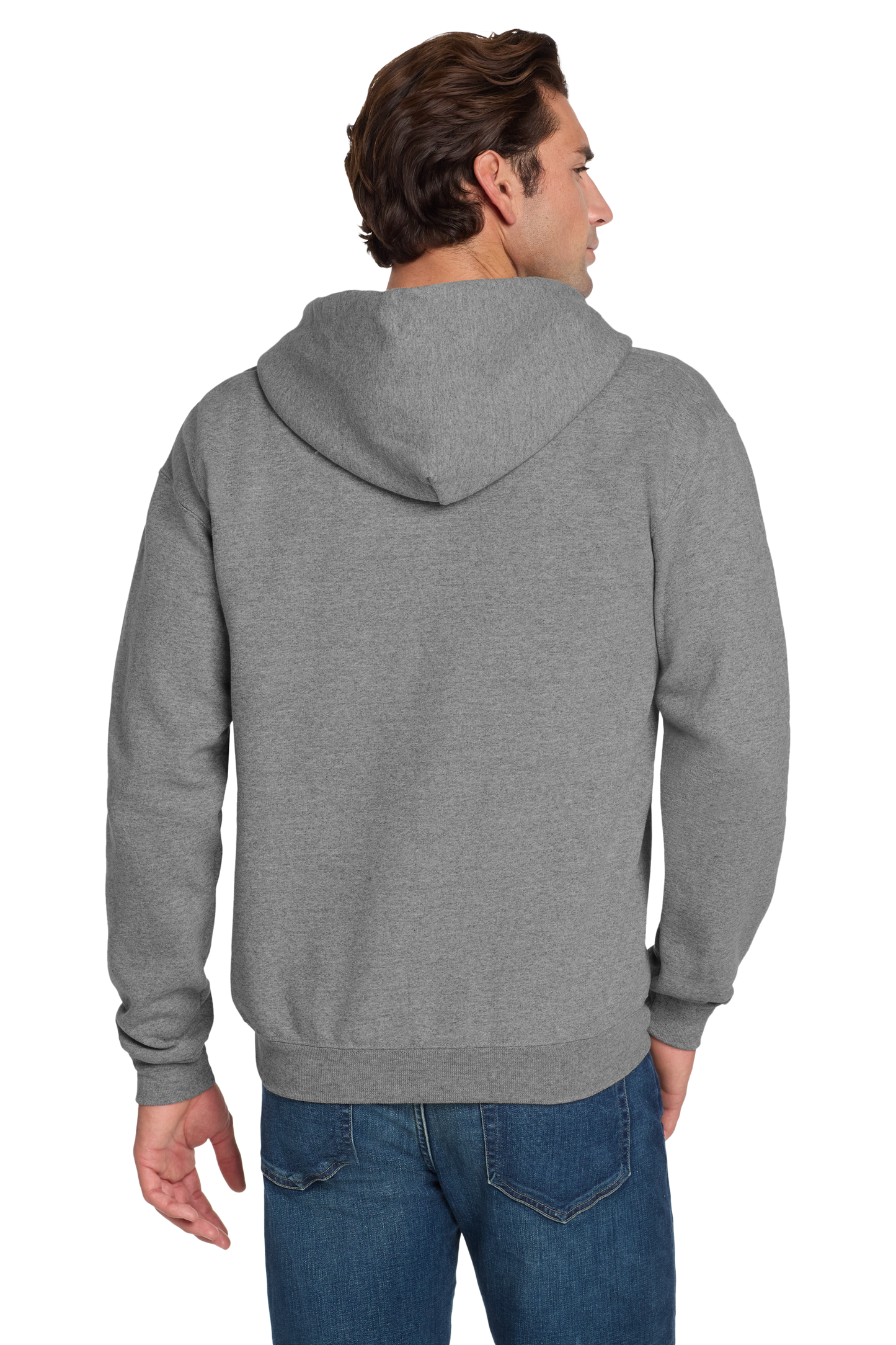 Jerzees® Super Sweats® NuBlend® - Full-Zip Hooded Sweatshirt - Oxford
