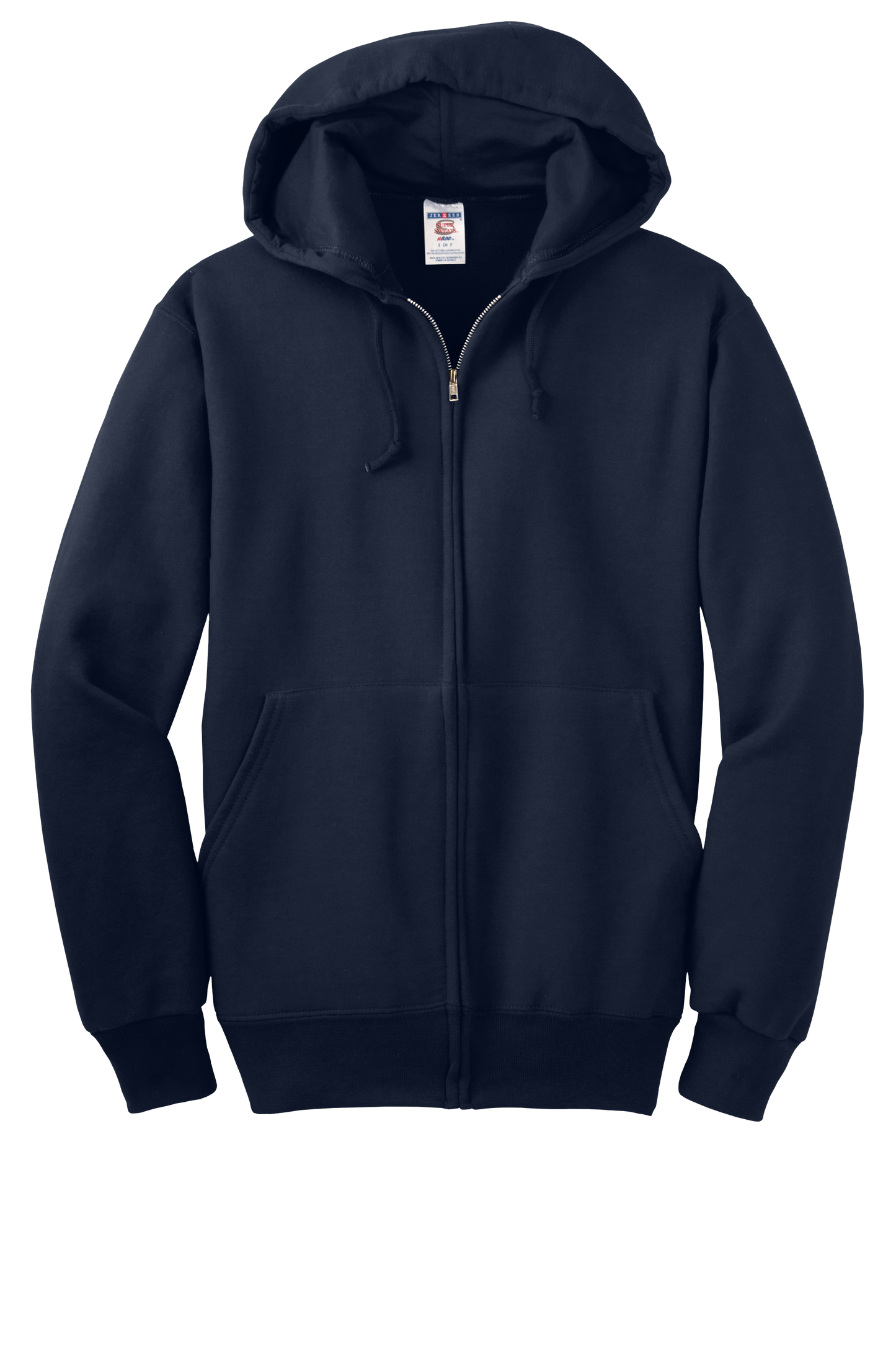 Jerzees® Super Sweats® NuBlend® - Full-Zip Hooded Sweatshirt - Navy