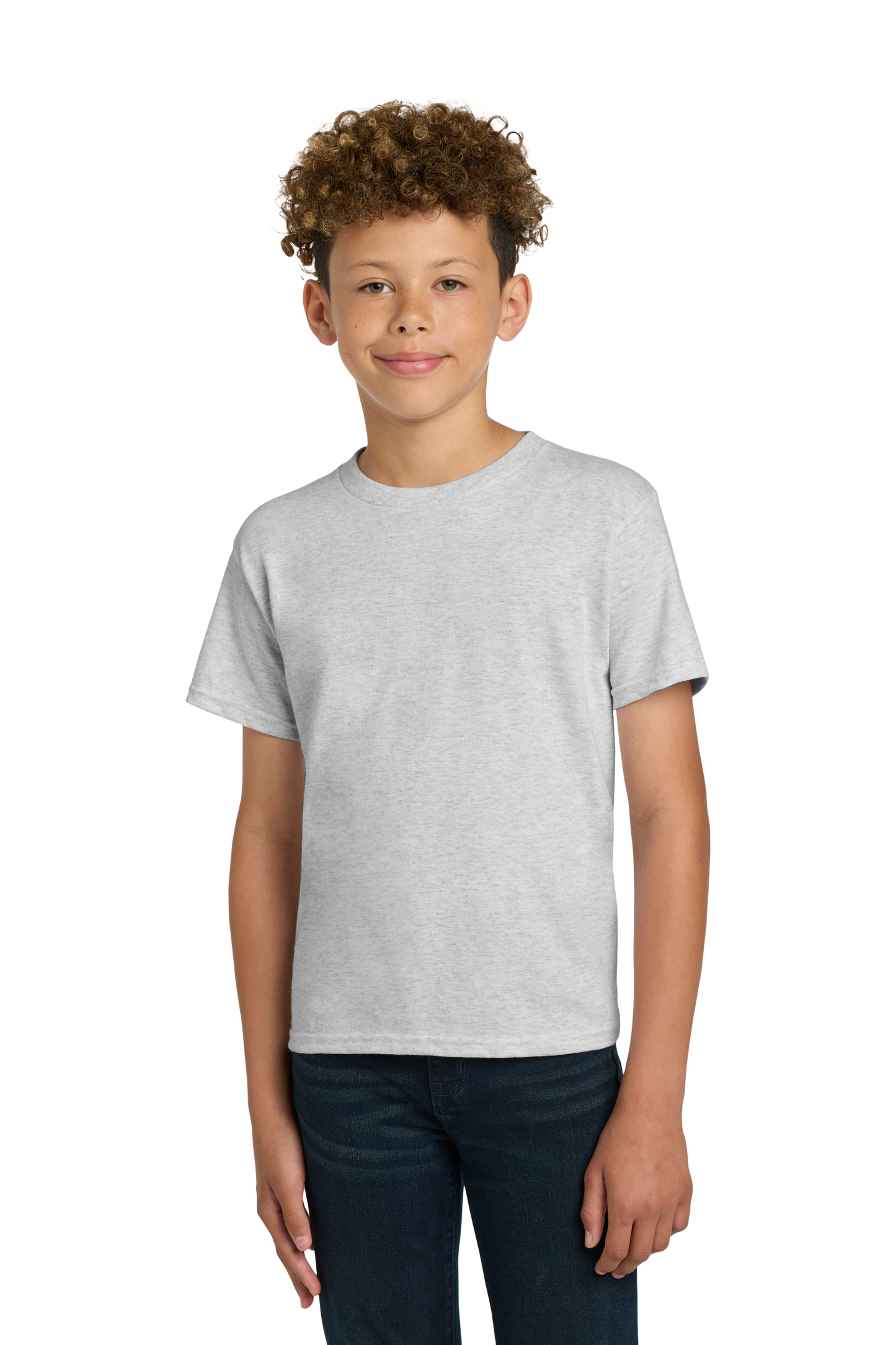 Gildan® - Youth Heavy Cotton™ 100% Cotton T-Shirt - Ash