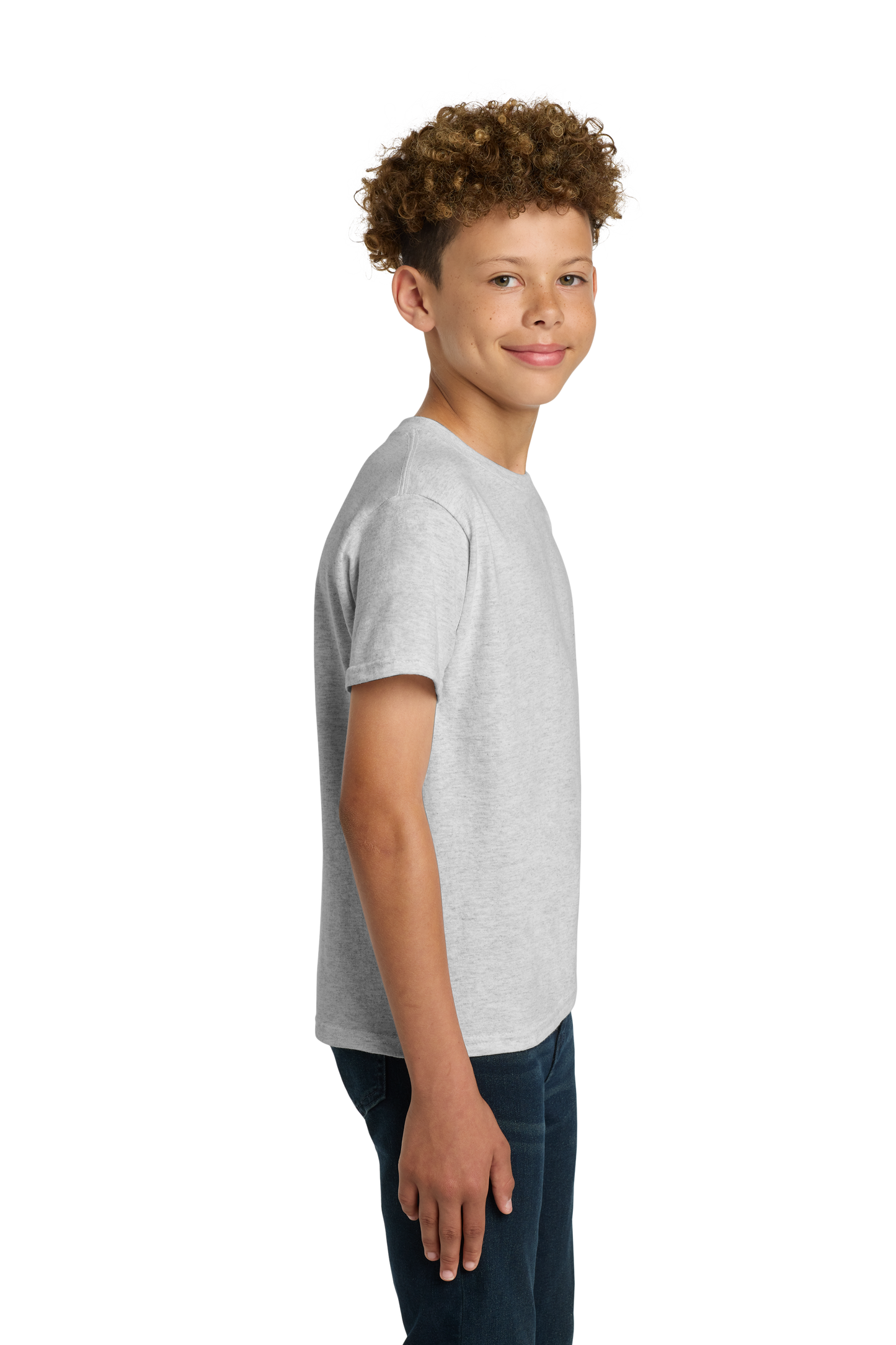Gildan® - Youth Heavy Cotton™ 100% Cotton T-Shirt - Ash